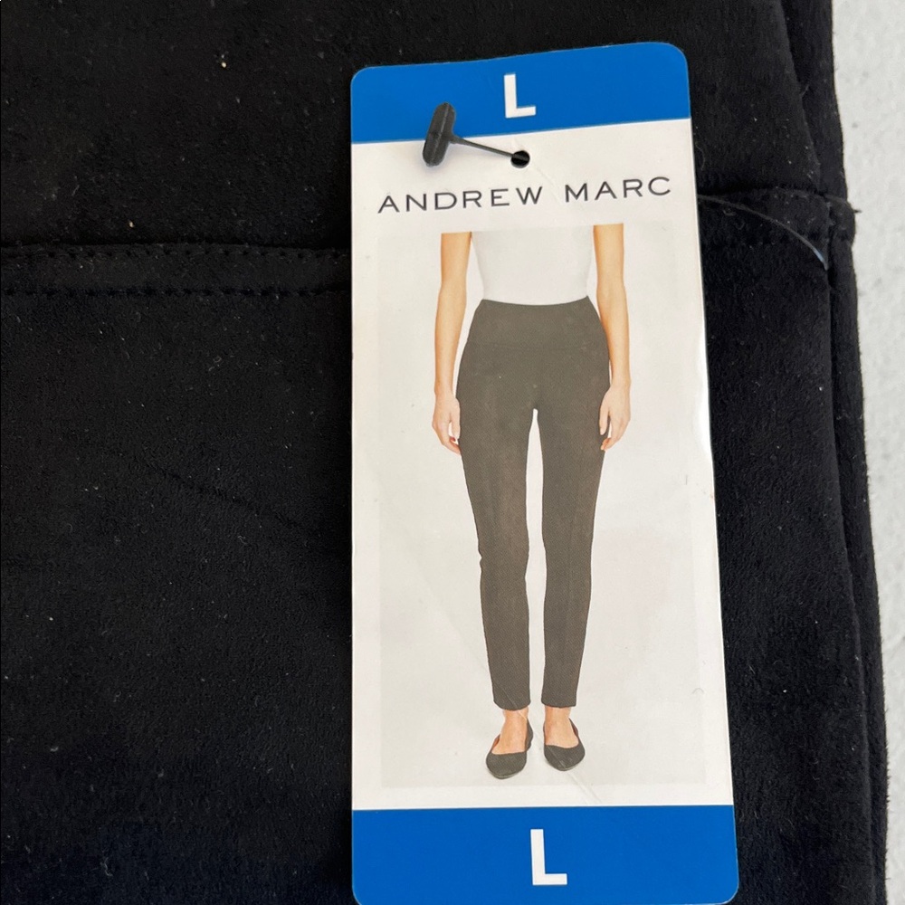 Andrew Marc Classic Black Trousers